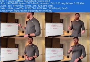 Udemy - Fat Burning and Optimal Health with Intermittent Fasting