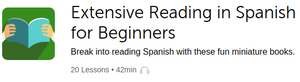 SpanishPod101❷ "Extensive Reading in Spanish for Beginners" [Beginner]