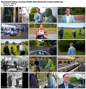 Great British Railway Journeys S12E02 Stoke Mandeville to Beaconsfield (1280x720p HD, 50fps, soft Eng subs)