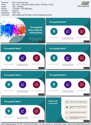 Udemy - Geospatial data analysis with python