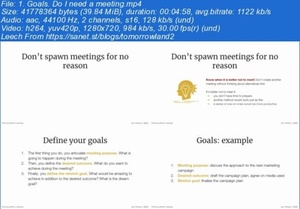 [ FreeCourseWeb ] Udemy - Planning efficient meetings