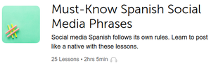SpanishPod101❷ "Must-Know Spanish Social Media Phrases" [Beginner]