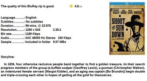 Shoot the Sun Down (Western 1981) Margot Kidder 720p BrRip