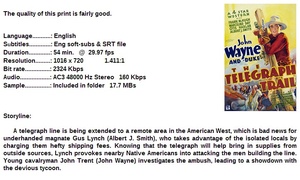 The Telegraph Trail (Western 1933) John Wayne 720p