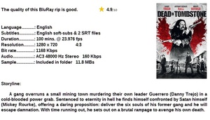 Dead in Tombstone (Hor. Western 2013) Danny Trejo 720p BrRip