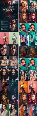 DesignOptimal - Moody Portraits Collection Lightroom Presets 24876957