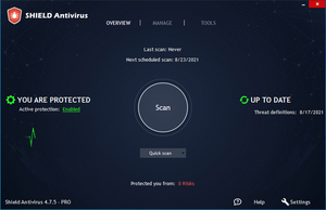 Shield Antivirus Pro v4.7 with Crack , Full License