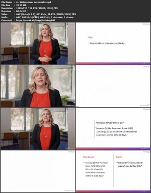 [ FreeCourseWeb ] Lynda - Goal Setting- Objectives and Key Results (OKRs)