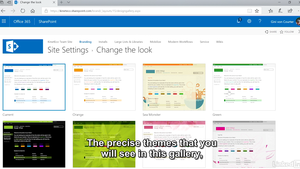 Lynda - SharePoint 2016 Branding SharePoint Sites