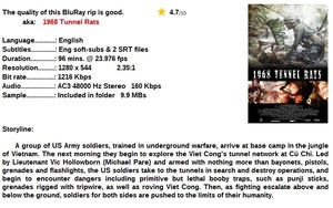 Tunnel Rats (War Drama 2008) Toufeeq Adonis 720p BrRip