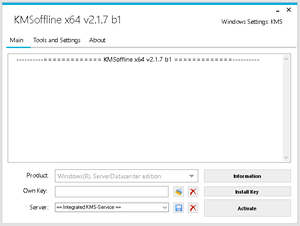 KMSoffline 2.1.7 Beta1 (Windows & Office Activator) (x86/x64) Portable [FTUApps]