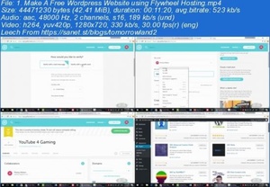 [ FreeCourseWeb ] WordPress - Make A Professional Website With No Coding (Updated)