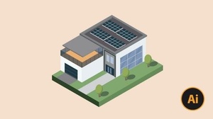 [ FreeCourseWeb ] Udemy - 3D House Illustration with Adobe Illustrator