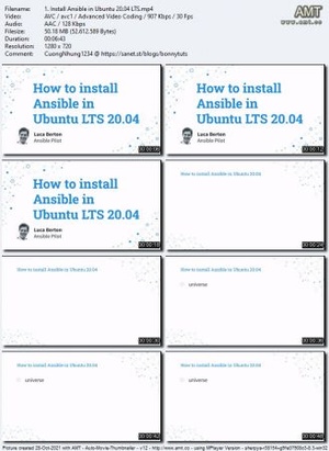 Udemy - Install Ansible in the recent Operating System, in 8 demos