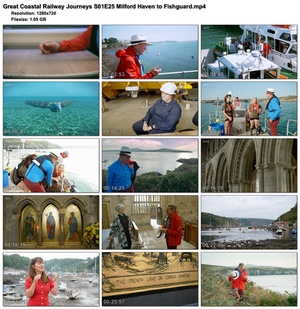 Great Coastal Railway Journeys S01E25 Milford Haven to Fishguard (1280x720p HD, 50fps, soft Eng subs)