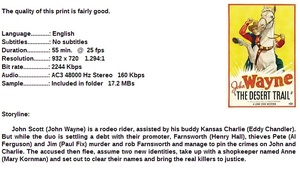 The Desert Trail (Western 1935) John Wayne 720p