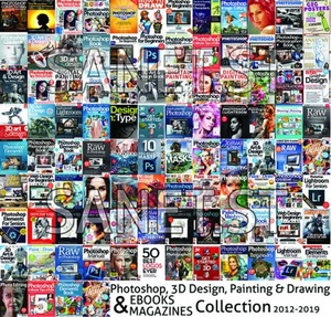 [ FreeCourseWeb ] Photoshop, 3D Design, Painting & Drawing Magazines & Ebooks Collection 2012-2019