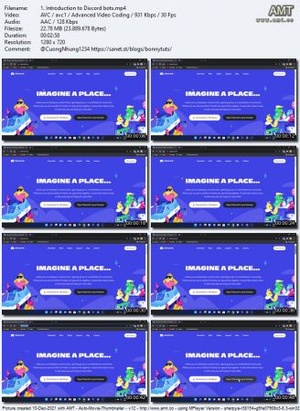 Udemy - Discord Bot Development From Scratch (NodeJS)