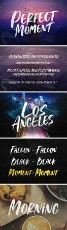 DesignOptimal - Perfect Moment - Handwritten SVG Font