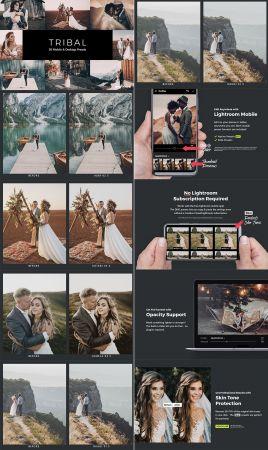 DesignOptimal - GraphicRiver - 20 Tribal Lightroom Presets & LUTs 28876947