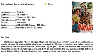 Barricade (Western 1950) Dane Clark 720p