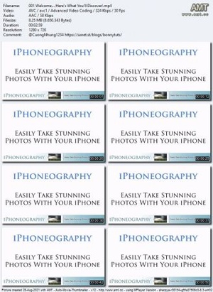 Udemy - iPhoneography - Easily Take Stunning Photos With Your iPhone