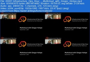 Infrastructure and Ops Hour with Sam Newman - Multi-Cloud with Gregor Hohpe