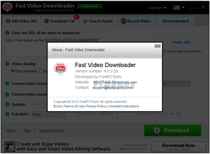 Fast Video Downloader v4.0.0.33 Multilingual Portable