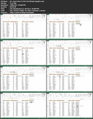 [ FreeCourseWeb ] Skillshare - Excel Hacking III - Manipulate Text, Tables & Conditional Formatting