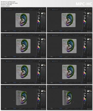 FlippedNormals - Sculpting the Facial Features in Zbrush