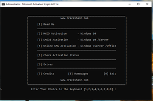 Microsoft Activation Scripts v1.4 - Open Source & Clean from Antivirus Detection {CracksHash}