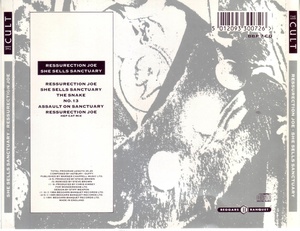 The Cult-Resurrection Joe/She Sells Sanctuary EP CD, plus vinyl 12