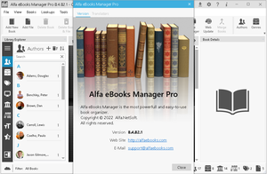 Alfa eBooks Manager Pro / Web v8.4.82.1 Multilingual Portable