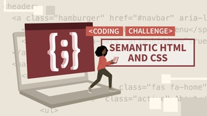 Lynda - Semantic HTML and CSS Code Challenges
