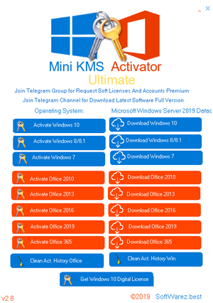 Mini KMS Activator Ultimate v2.6 [FTUApps]