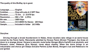 The Old Dark House (Thriller 1932) Boris Karloff 720p BrRip