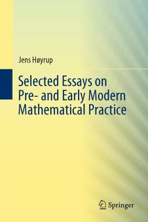 [ FreeCourseWeb ] Selected Essays on Pre- And Early Modern mathematics