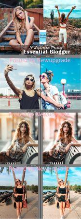 DesignOptimal - Creativemarket - 16 Blogger Mobile Lightroom Presets 4532450