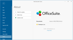 OfficeSuite Premium v4.90.35798 (x64) Multilingual Portable [FTUApps]