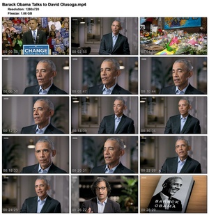 Barack Obama Talks to David Olusoga (1280x720p HD, 50fps, soft Eng subs)