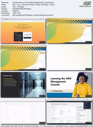 Linkedin - Learning the AWS Management Console