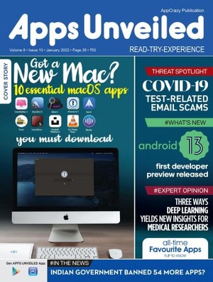 Apps Unveiled - Volume 8 - Issue 10 - 2022