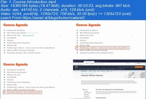 [ FreeCourseWeb ] Udemy - AWS Athena Tutorial with Hands on LAB Serverless Querying