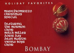 Bombay Company Special - Christmas music CD 320k Doris Day, Mormon choir and more (musicfromrizzo)