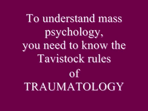 The Tavistock Agenda