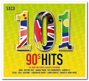 VA - 101 90s Hits [5CD] (2017) (320) [DJ]