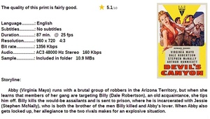 Devils Canyon (Western 1953) Virginia Mayo 720p