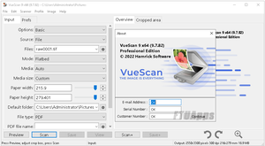 VueScan Pro v9.7.82.0 Multilingual Portable