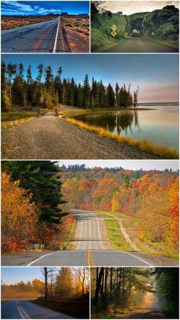 DesignOptimal - Roads HD wallpapers (Pack 33)