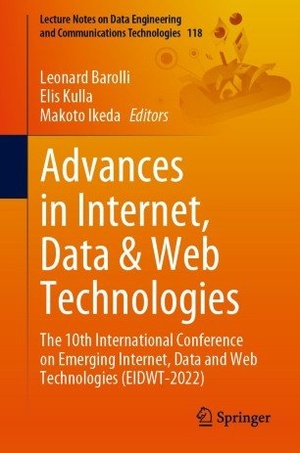 Advances in Internet, Data & Web Technologies - The 10th International Conference on Emerging Internet, Data and Web Technologies